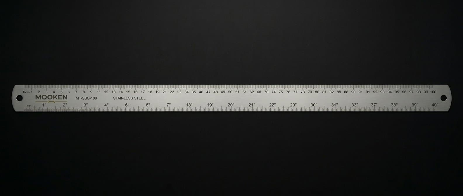 Steel Scale 100cm